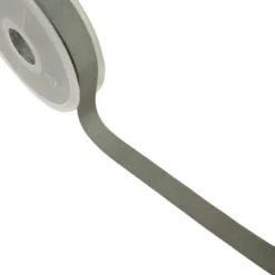 Ruban gros grain Gris anthracite - 15 mm