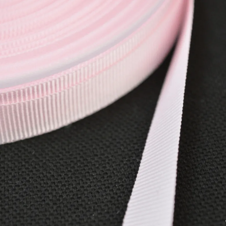 Ruban gros grain ROSE, 10 mm, .
