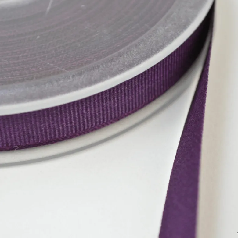 Ruban gros grain VIOLET, 10 mm, .