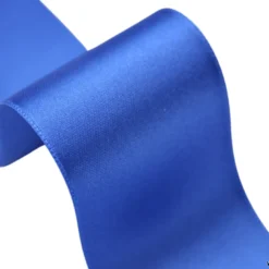 Ruban SATIN BLEU, 38 mm