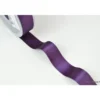 Ruban SATIN double face VIOLET , 25 mm, .