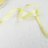 Ruban satin jaune clair - 6 mm