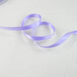 Ruban satin Parme - 6 mm