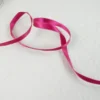 Ruban satin rose fuchsia - 6 mm