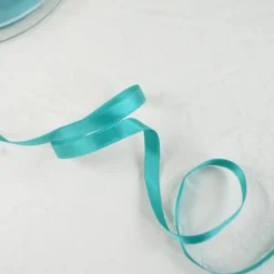 Ruban satin Turquoise - 6 mm