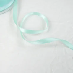 Ruban satin Vert menthe - 6 mm