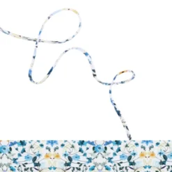 Ruban Spaghetti Liberty Aurora bleu - 4mm