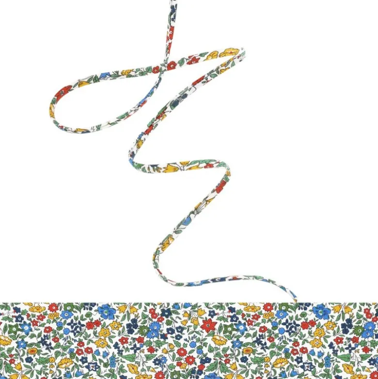 Ruban Spaghetti Liberty Ava multicolore - 4mm