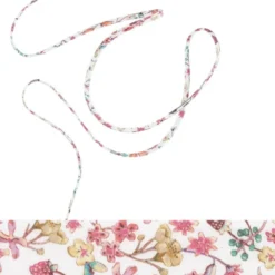 Ruban Spaghetti Liberty Donna Leigh rose - 4mm
