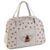 Sac de transport pour machine à coudre - Motif abeilles brodées