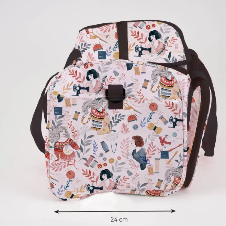Sac à ouvrages motif exclusif Lady Desidia craft lovers