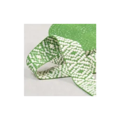 Sangle ethnique - losange Vert et blanc