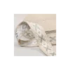 Sangle jacquard Ethnique 38mm - Beige et Argent