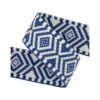 Sangle jacquard Ethnique 38mm - Bleu