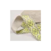 Sangle jacquard Ethnique 38mm - Jaune citron