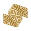 Sangle jacquard Ethnique 38mm - Jaune Moutarde