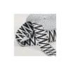 Sangle jacquard Ethnique 38mm - Triangle noir et blanc