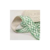 Sangle jacquard Ethnique 38mm - Vert vif