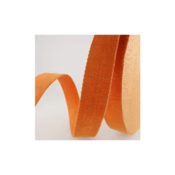 Sangle Lurex Orange et argent 30mm pour sac