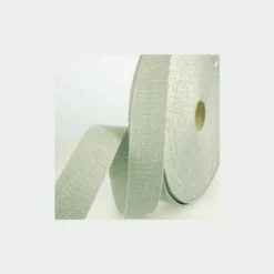 Sangle Lurex vert de gris 30mm pour sac