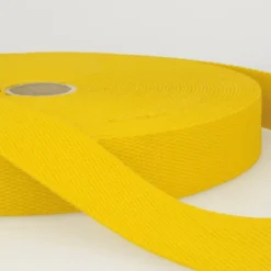 Sangle renforcée en coton pour sac coloris Jaune