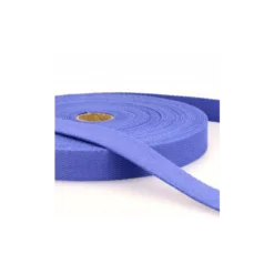 Sangle renforcée en coton pour sac coloris bleu Lavande