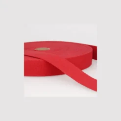 Sangle renforcée en coton pour sac coloris Rouge
