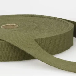 Sangle renforcée en coton pour sac coloris Kaki