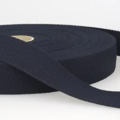 Sangle renforcée en coton pour sac coloris Marine