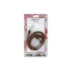 Sangle réglable pour sac coloris marron - 110 cm