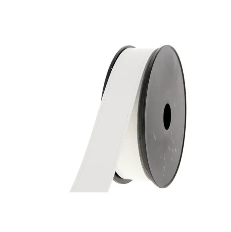 Sangle simili cuir 30mm blanc