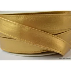 Sangle simili cuir pour la maroquinerie 25mm OR