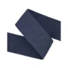 Sangle souple 38mm en coton - Bleu marine