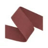 Sangle souple 38mm en coton - Bordeaux