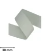 Sangle souple 30mm en coton - Gris clair