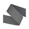 Sangle souple 38mm en coton - Gris anthracite