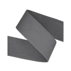 Sangle souple 38mm en coton - Gris anthracite