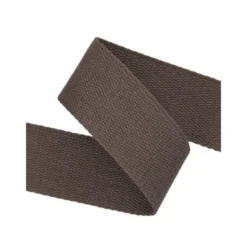 Sangle souple 38mm en coton - Marron