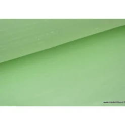 Satin doupion duchesse polyester vert nil