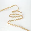 Serpentine Croquet Lurex Or - 10.5mm