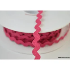 Serpentine Croquet uni Fuchsia 9mm x1m