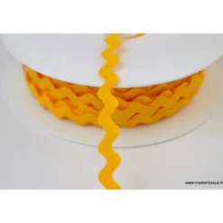 Serpentine Croquet uni Moutarde 9mm x1m