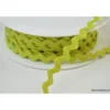 Serpentine Croquet uni Vert anis 9mm x1m