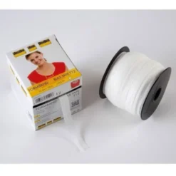 Stabilmanche bande de biais 12mm Vlieseline Blanc - Au mètre
