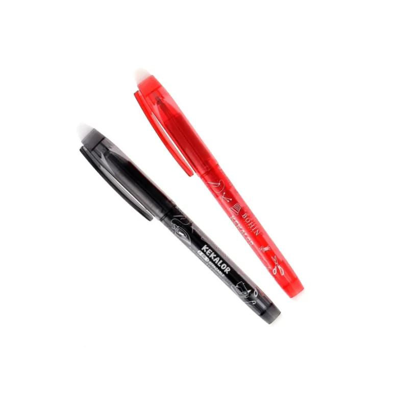 Stylo effaçable au fer à repasser Kekalor - Rouge