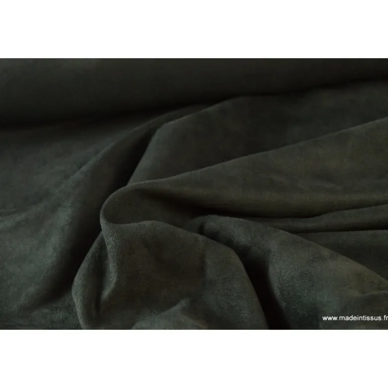 Suedine ameublement anthracite