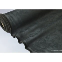 Suedine ameublement anthracite