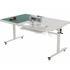 Table de couture ajustable Blanche