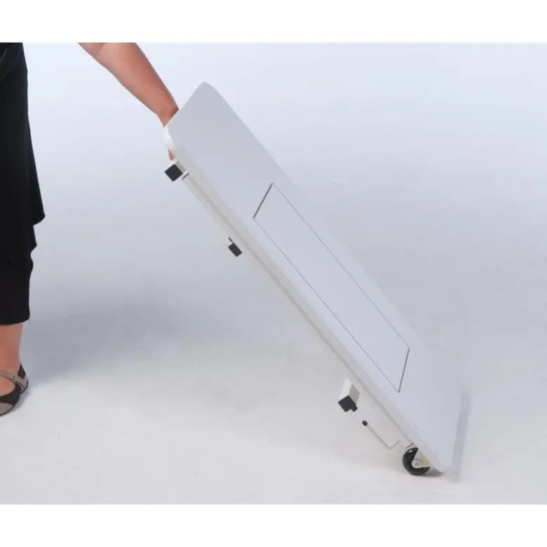 Table de couture pliante - Blanche
