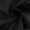 Tissu antidérapant sergé polyester noir